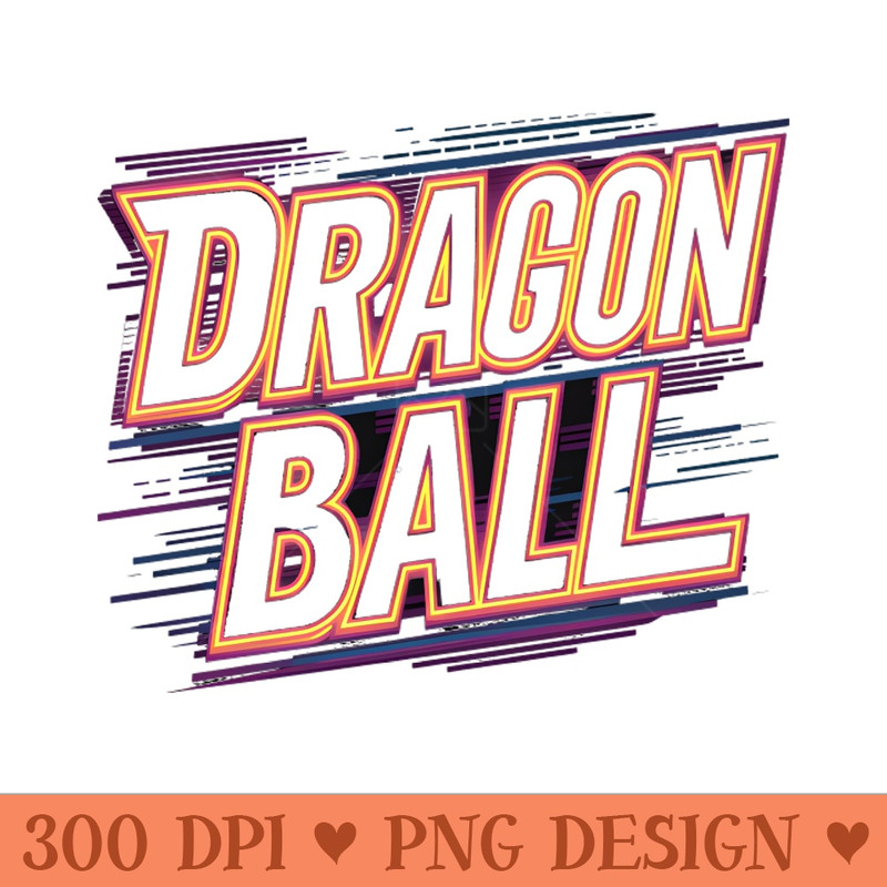 Dragon Ball Design - High Quality PNG files - Download in an instant