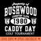 Caddyshack Bushwood Caddy Day Retro - Sublimation artwork PNG download - Download immediately