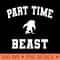 Part Time Beast - Sublimation patterns PNG - Download immediately