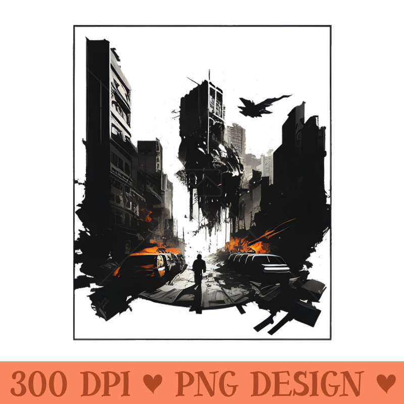 Apocalypse - Sublimation graphics PNG - Download immediately