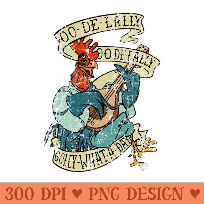 Oo de lally Vintage 80s - PNG Design Files - Download right away