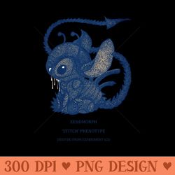 stitch xenomorph - printable png images