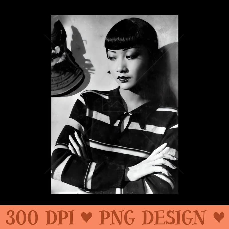 Anna May Dubious - PNG design downloads - Immediate download