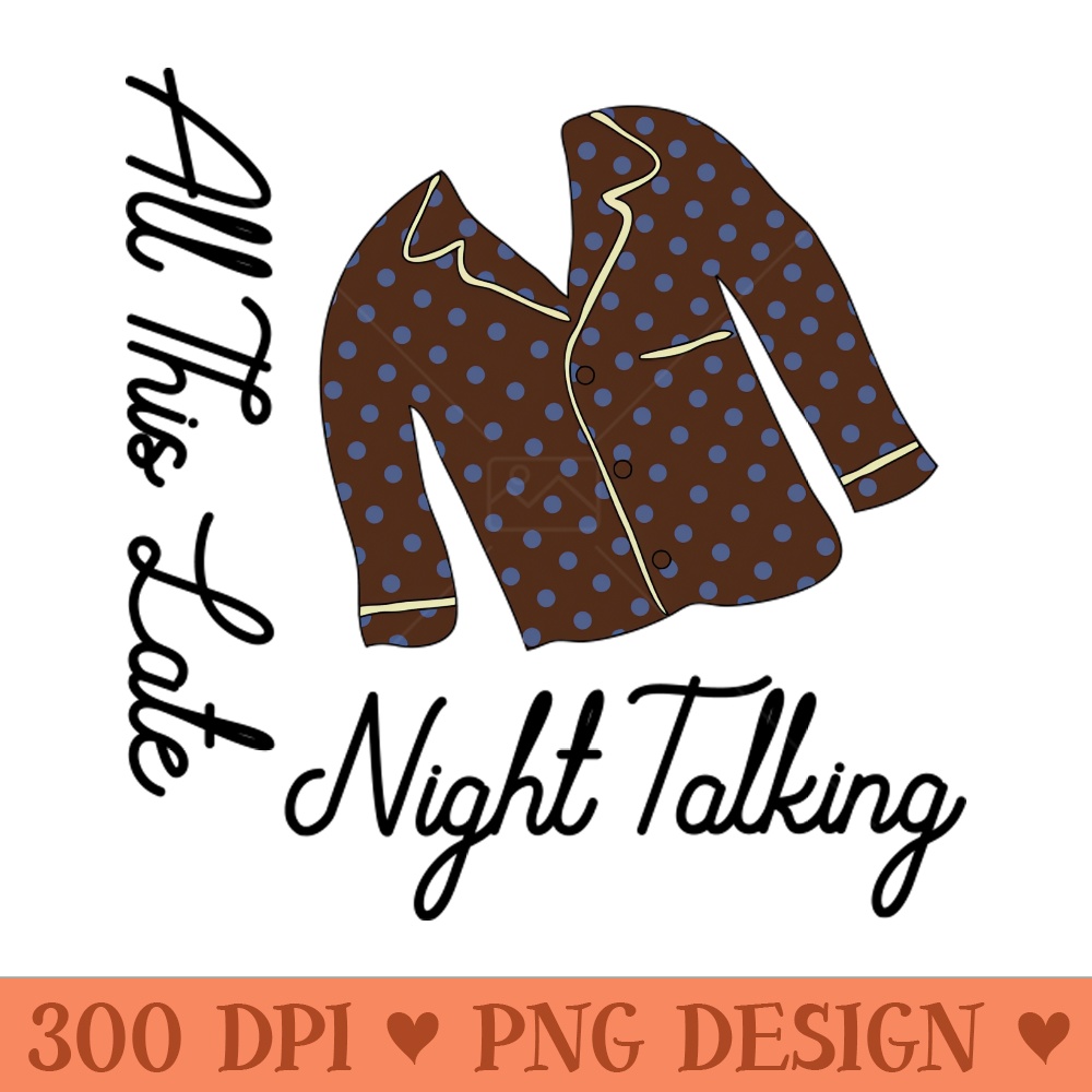 Harry Late Night Lyric smaller print - PNG Design Files - Instantaneous download