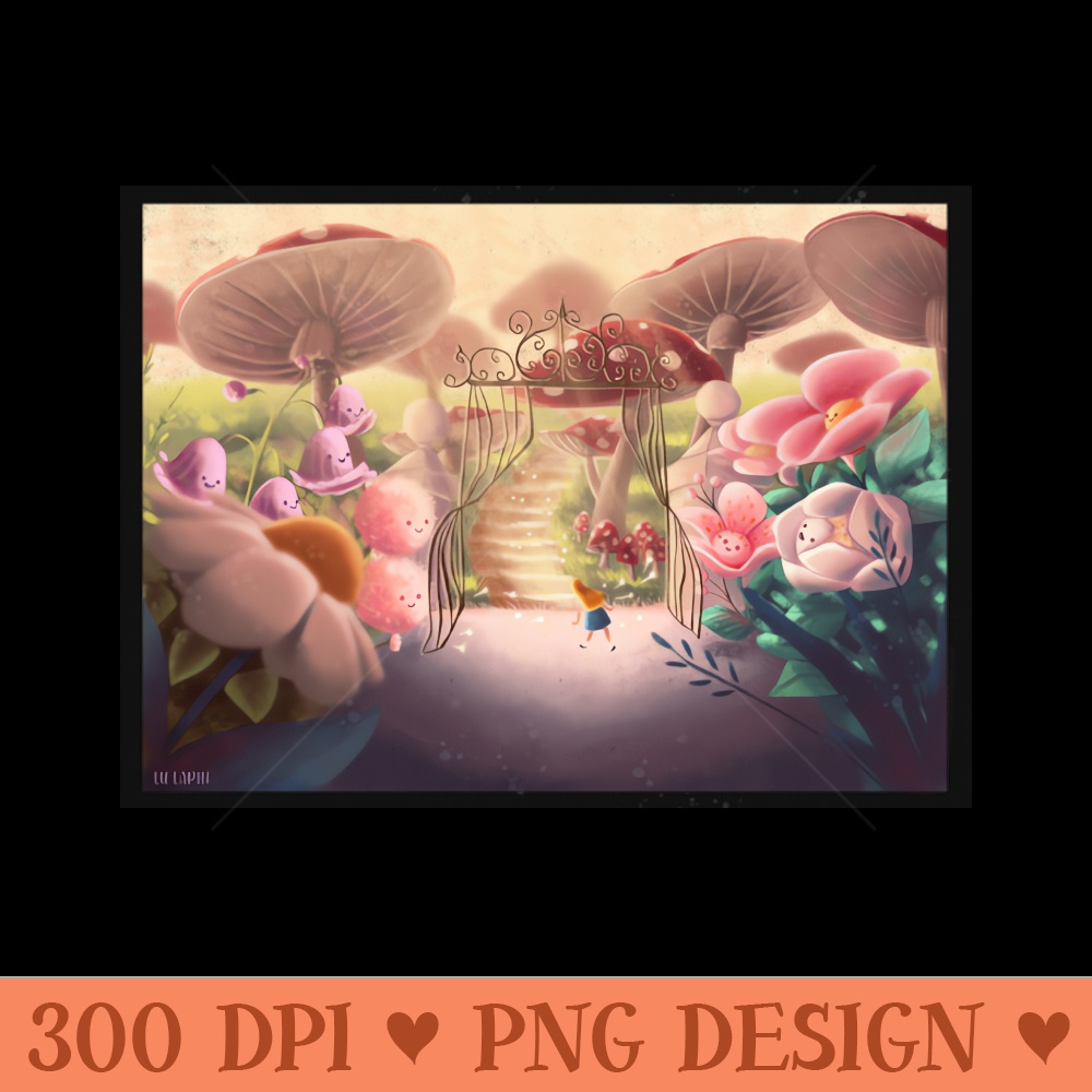 Alice in Wondeland - Sublimation PNG Designs - Fast download