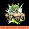 broly - Printable PNG Graphics - Download immediately