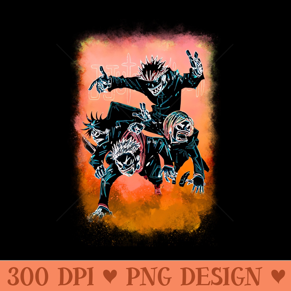 Tim Gojo Satoru - PNG Download - Immediate download