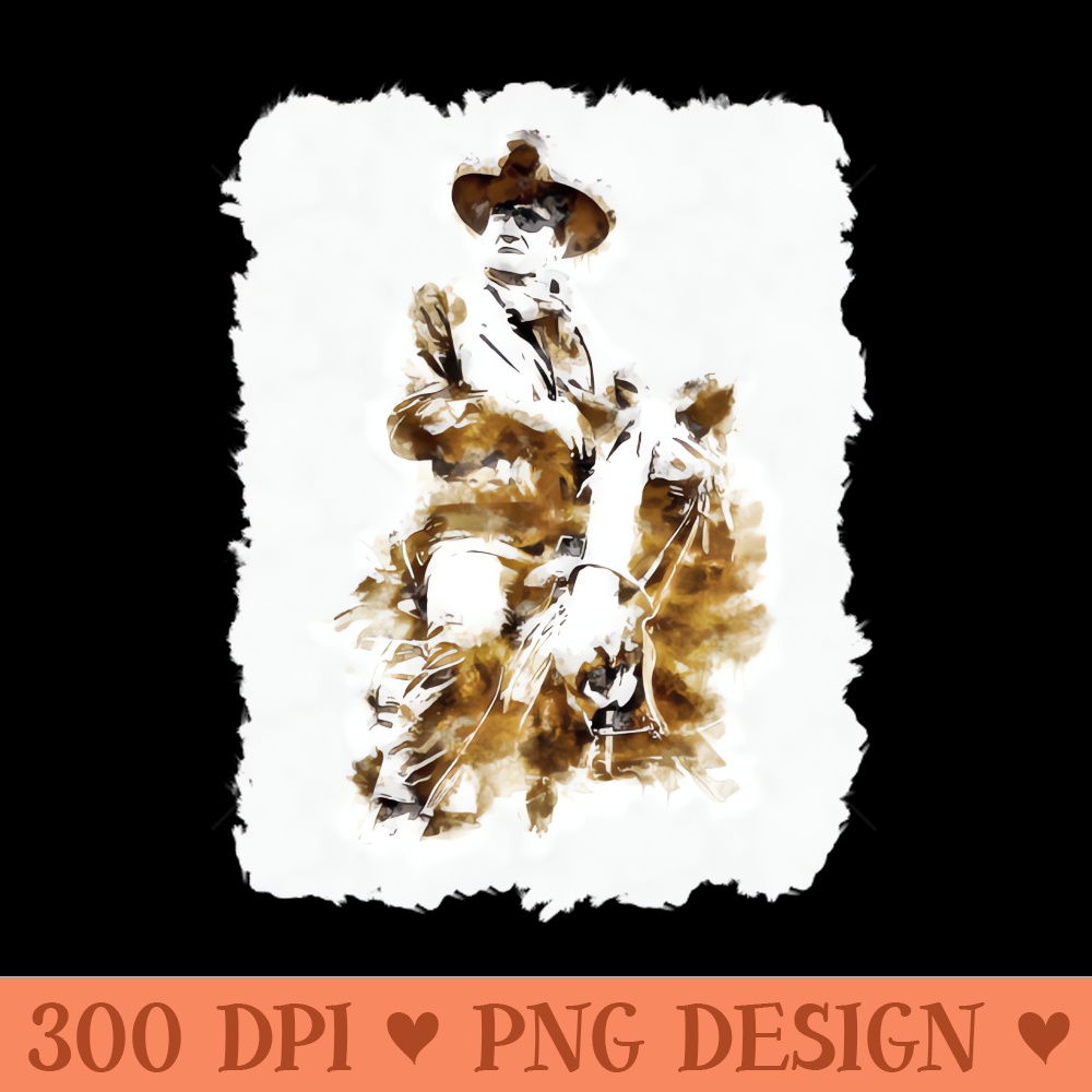 John Wayne - Download PNG images - Instant download
