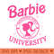 Barbie University - PNG Templates Download - Instant Download