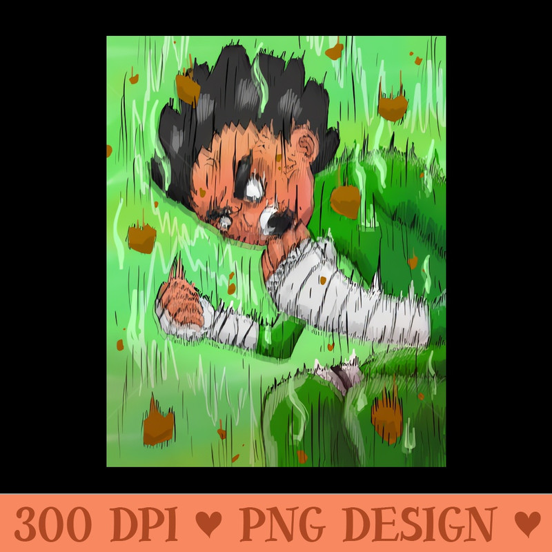 Rock lee - High Quality PNG Files - Download right after purchase
