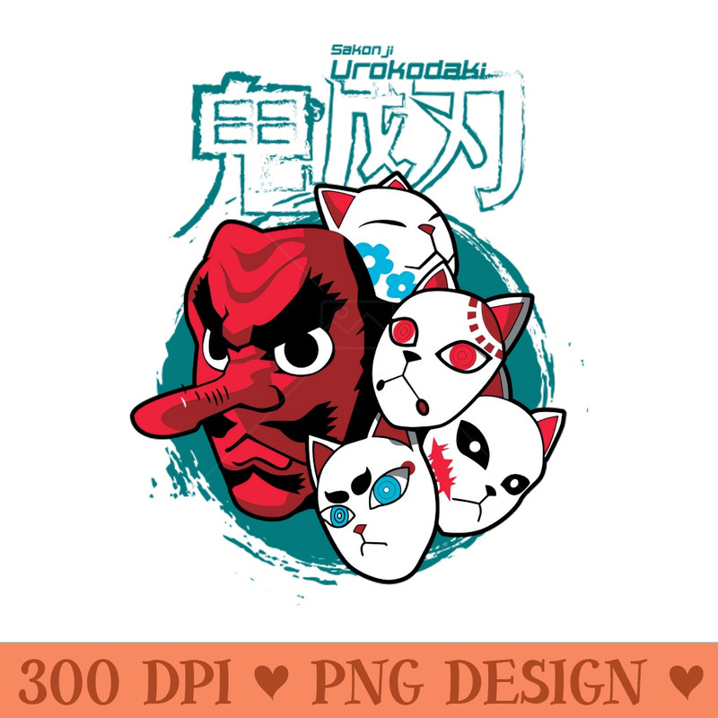 Mask of tengu - Exclusive PNG designs - Quick download