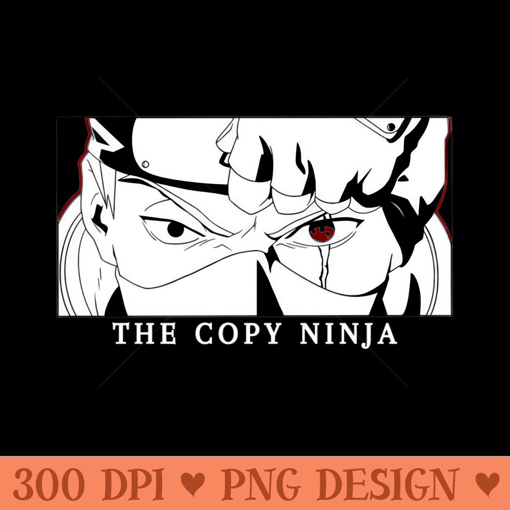 Kakashi The Copy Ninja - Transparent PNG download - Immediate download