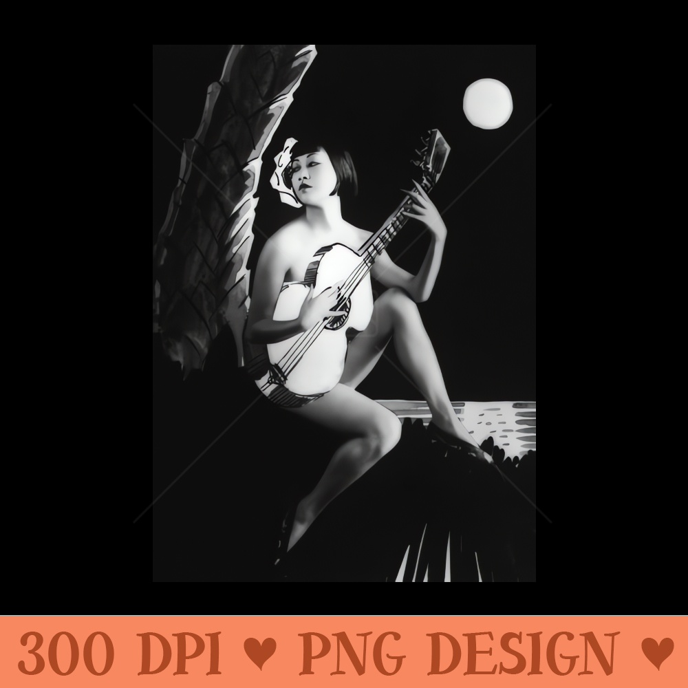 Anna May Fancy - Sublimation clipart PNG - Download immediately