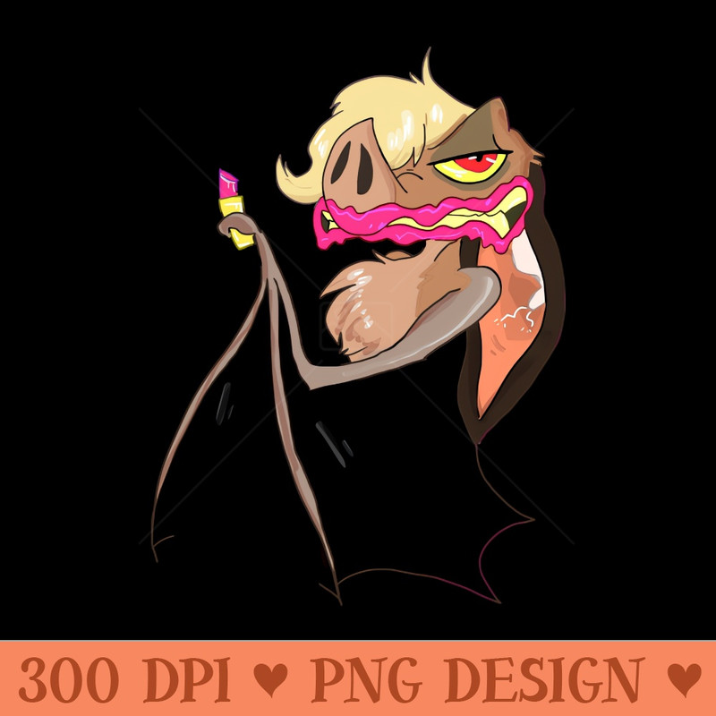 Batty Lipstick No Text - PNG Download - Instant Download