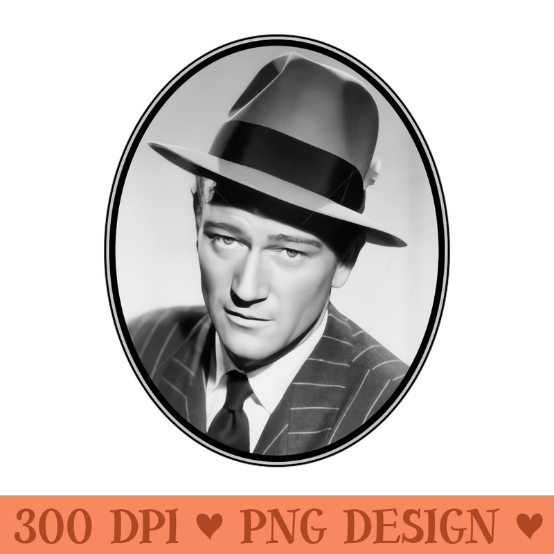 John Wayne Talk Low, Talk Slow - High Quality PNG Files - Instantaneous download