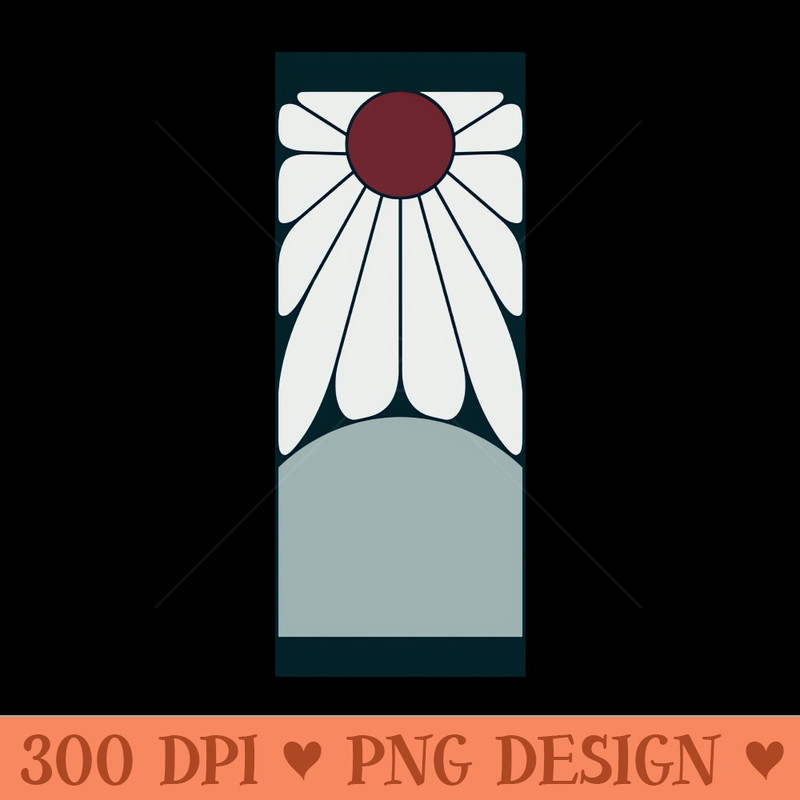 Hanafuda earrings Demon Slayer - PNG Download - Download right after purchase