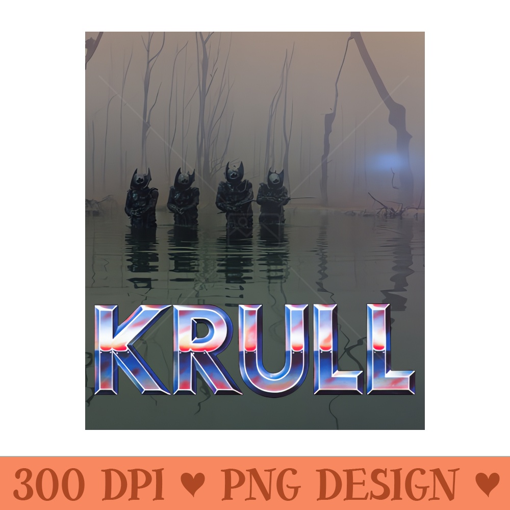 KRULL SWAMP - Sublimation graphics PNG - Fast download