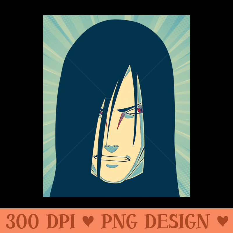 orochimaru - Digital PNG Artwork - Immediate download