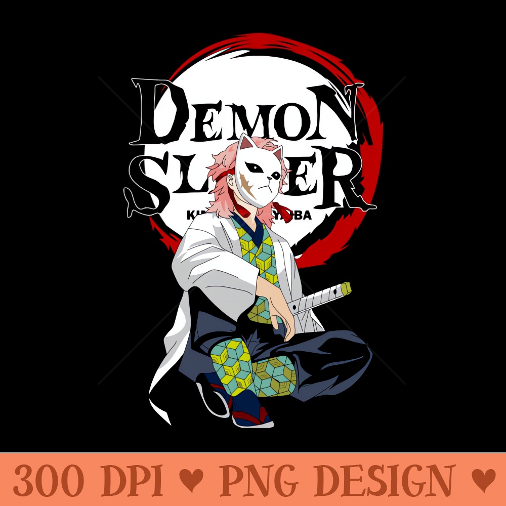 demon slayer - Digital PNG Artwork - Quick download