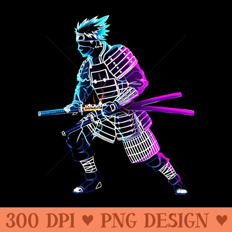 Soul of kakashi samurai - PNG Download - Download right after purchase
