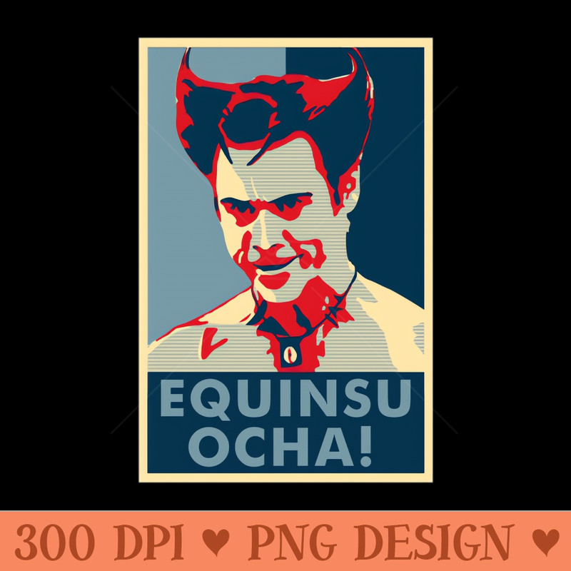 White Devil Equinsu Ocha - Exclusive PNG designs - Download right after purchase