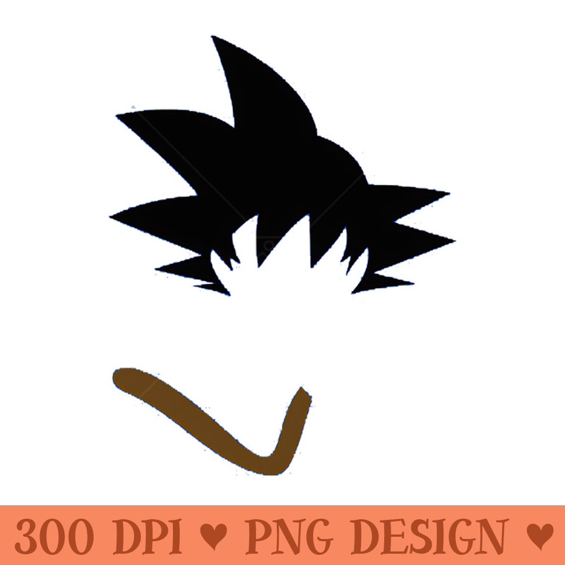 Dragon Ball 005 Goku By Manu Ashes - PNG design assets - Instant Download