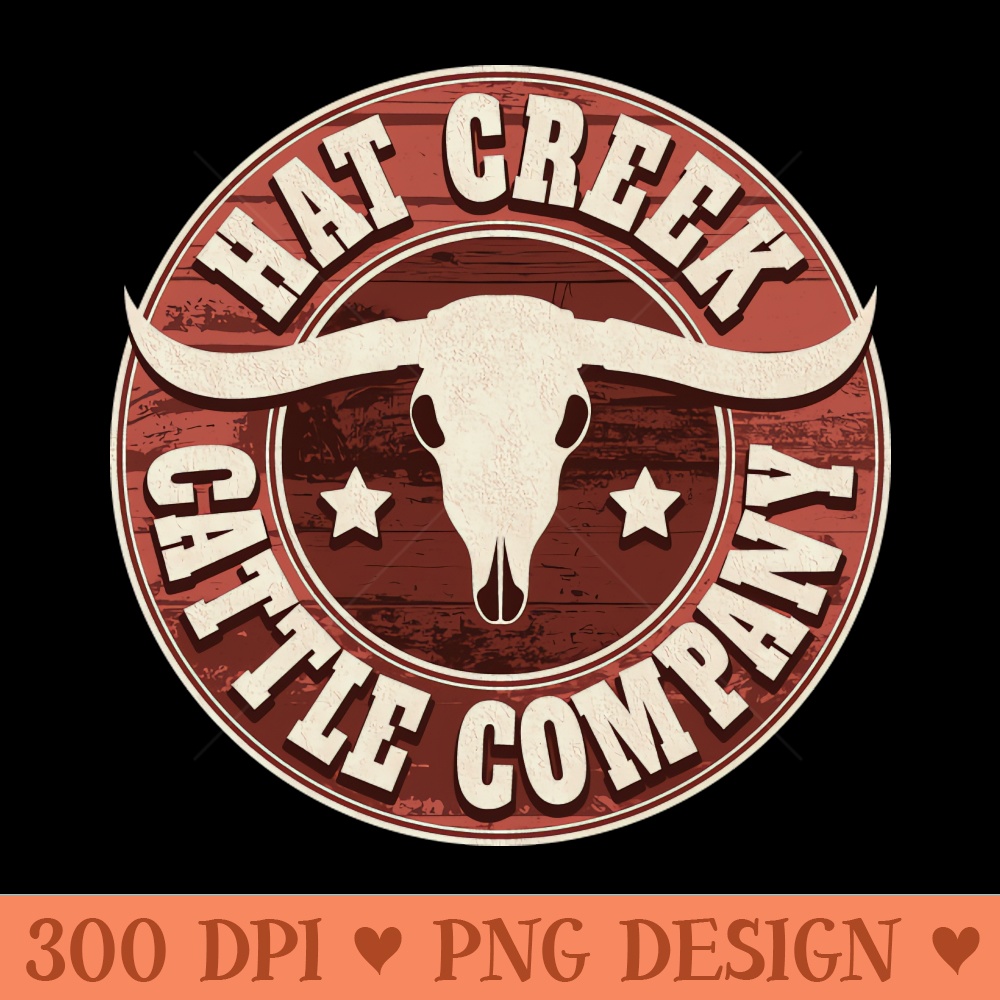 Hat Creek Cattle Company Logo - High resolution PNG download - Fast download