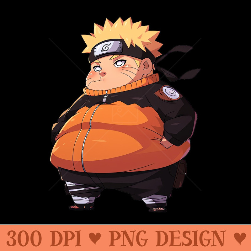 fat ninja - Sublimation patterns PNG - Download immediately