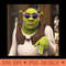 Funny Shrek Meme - Transparent PNG download - Quick download