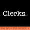 Clerks - PNG design downloads - Download immediately