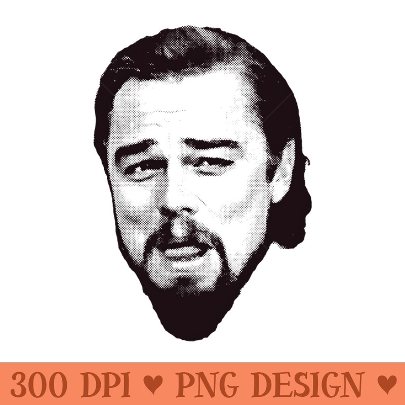 Django Unchained Leonardo - PNG Download - Instantaneous download