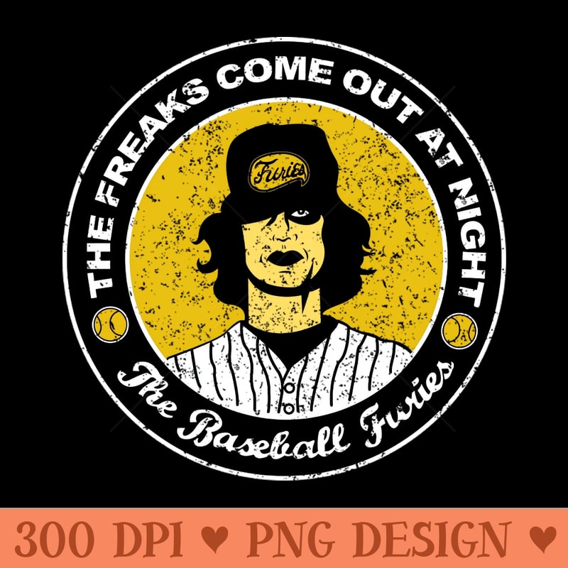 The Warriors Furies Retro Vintage - High Resolution PNG Designs - Instant download