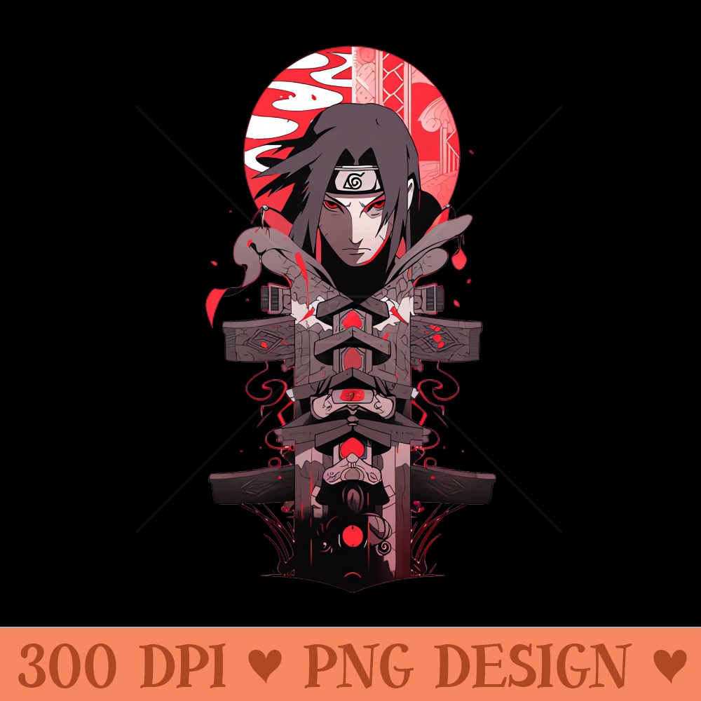 Itachi - Sublimation backgrounds PNG - Download in an instant