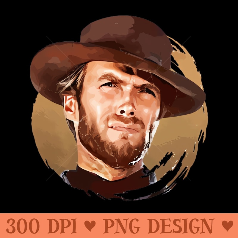 Clint vintage - Sublimation designs PNG - Download in an instant