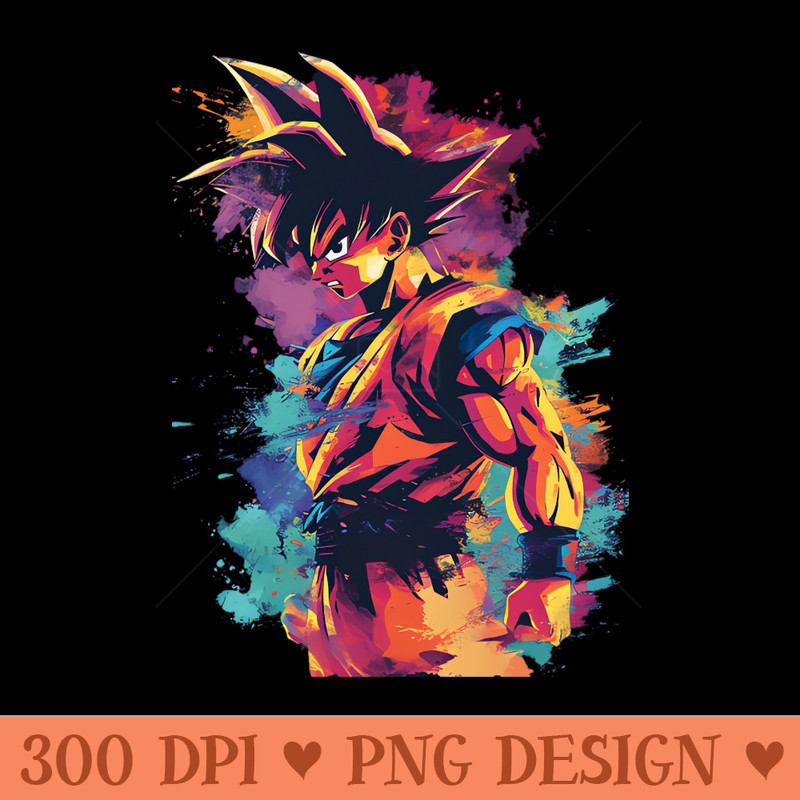 goku - PNG Graphics Download - Download right after purchase
