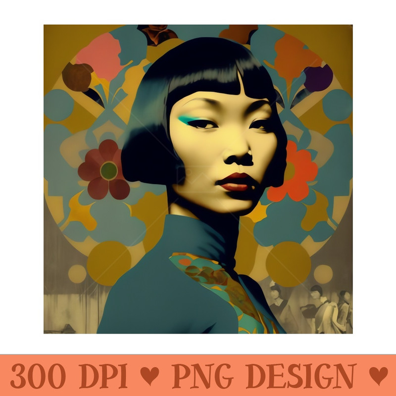Anna May Wong - Transparent PNG download - Download right away