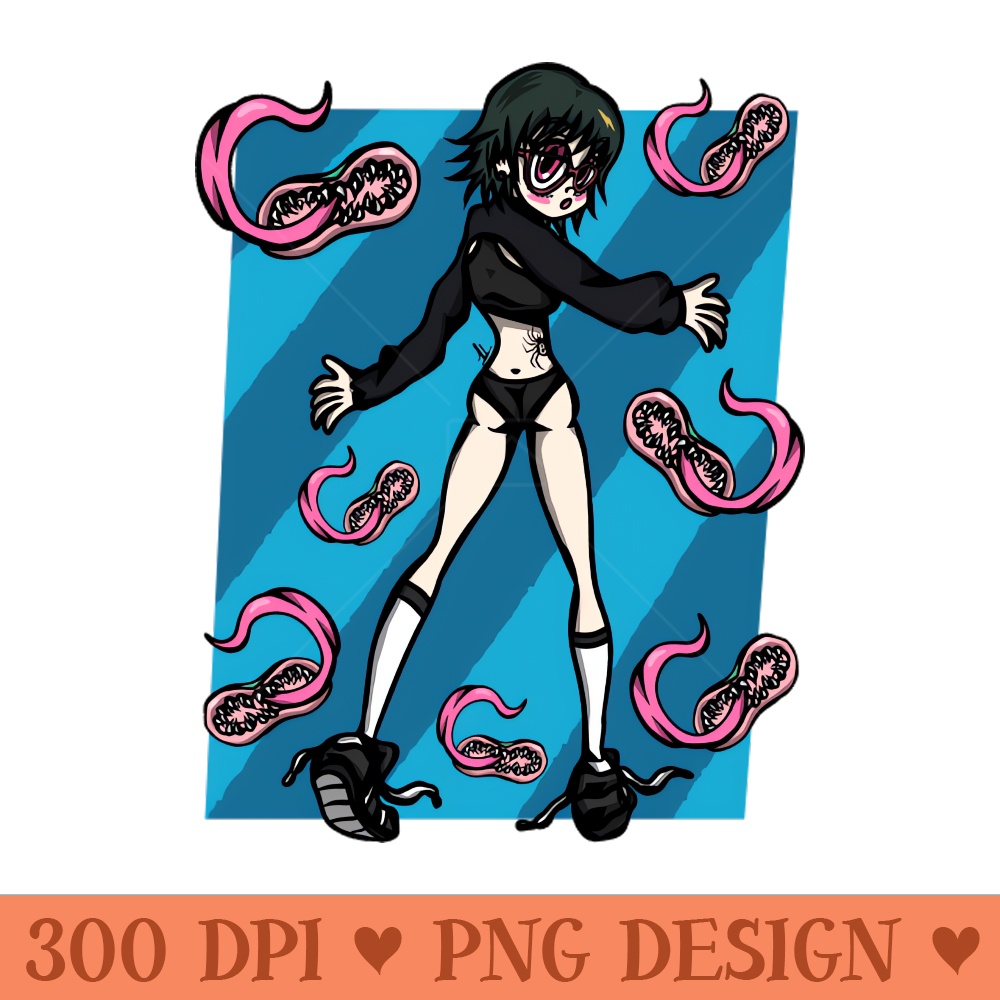 Anime cartoony - Trendy PNG Designs - Download immediately
