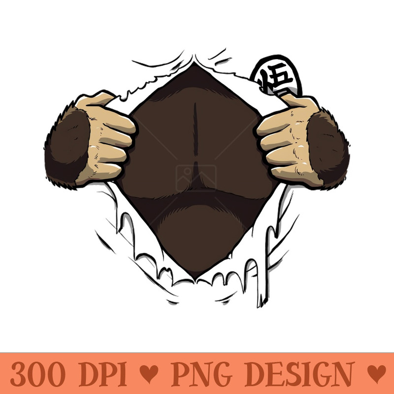 Real Hero Great Ape - High Quality PNG files - Download right after purchase