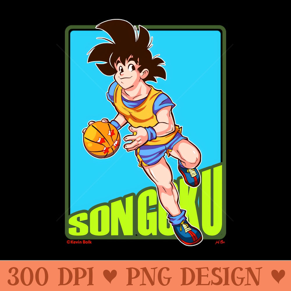Dragon BBall Saiyan - Unique PNG Artwork - Immediate download