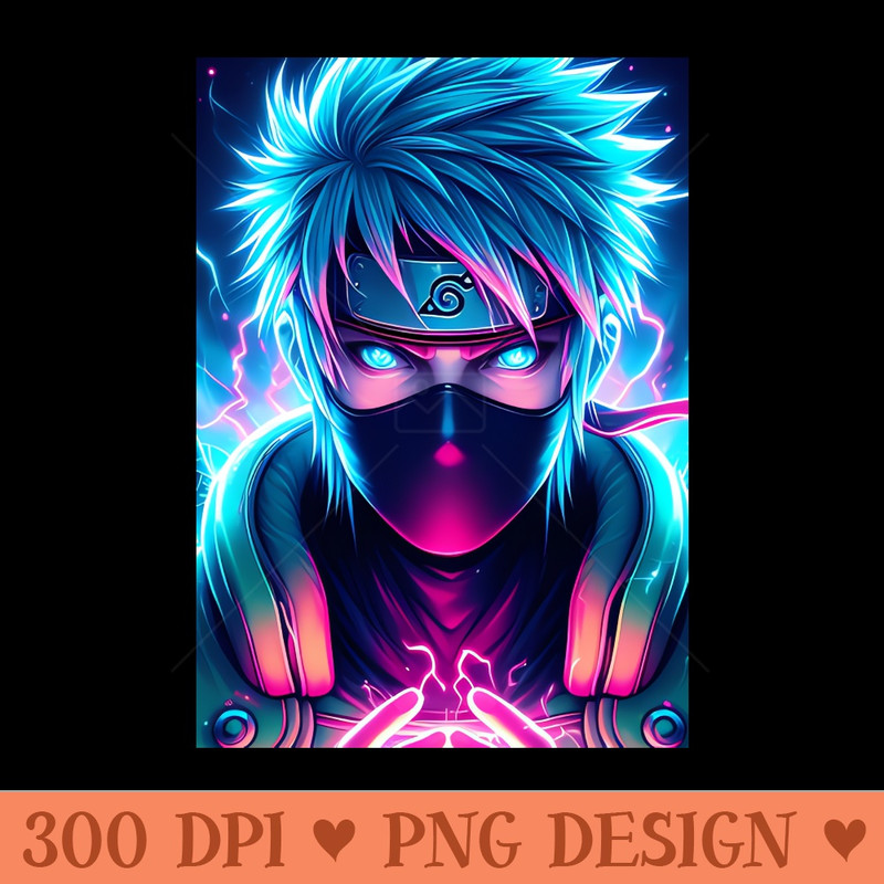 Kakashi fantasy - Transparent PNG download - Immediate download