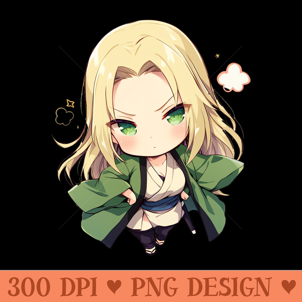 tsunade - PNG Graphics Download - Download right after purchase