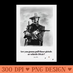 outlaw josey wales white bullet holes - printable png graphics