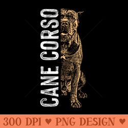 cane corso lover italian dog pet cane corso - transparent png download