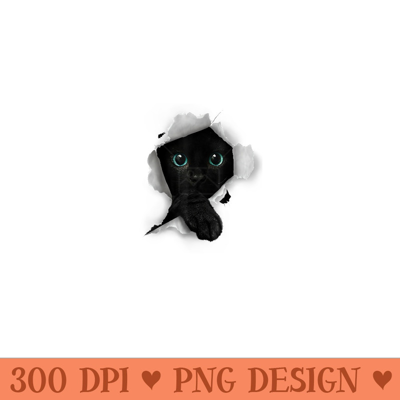 Cat Lover, Cat Owner, Black Cat, Kitten, Funny Cat - PNG Templates Download - Perfect for Sublimation Art