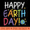 Happy Earth Day Environmentalist Teacher - Sublimation graphics PNG - Perfect for Personalization