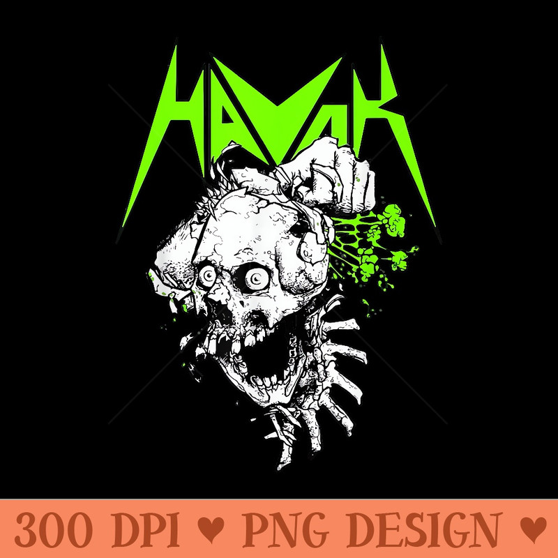 Havok Band - Sublimation clipart PNG - Fashionable and Fearless