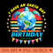 I have an Earth Day Birthday Sea Turtle Save the Planet - Printable PNG Images - Unique And Exclusive Designs