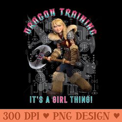 how to train your dragon 3 hidden world girl training raglan baseball - png file download