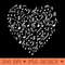 Heart Shaped Music Notes Funny Singer Band Player Gag Outfit - PNG Sublimation - Create with Confidence