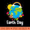 Happy Earth Day 2024 Save the Planet kids and adult - PNG Design Files - Bring Your Designs to Life